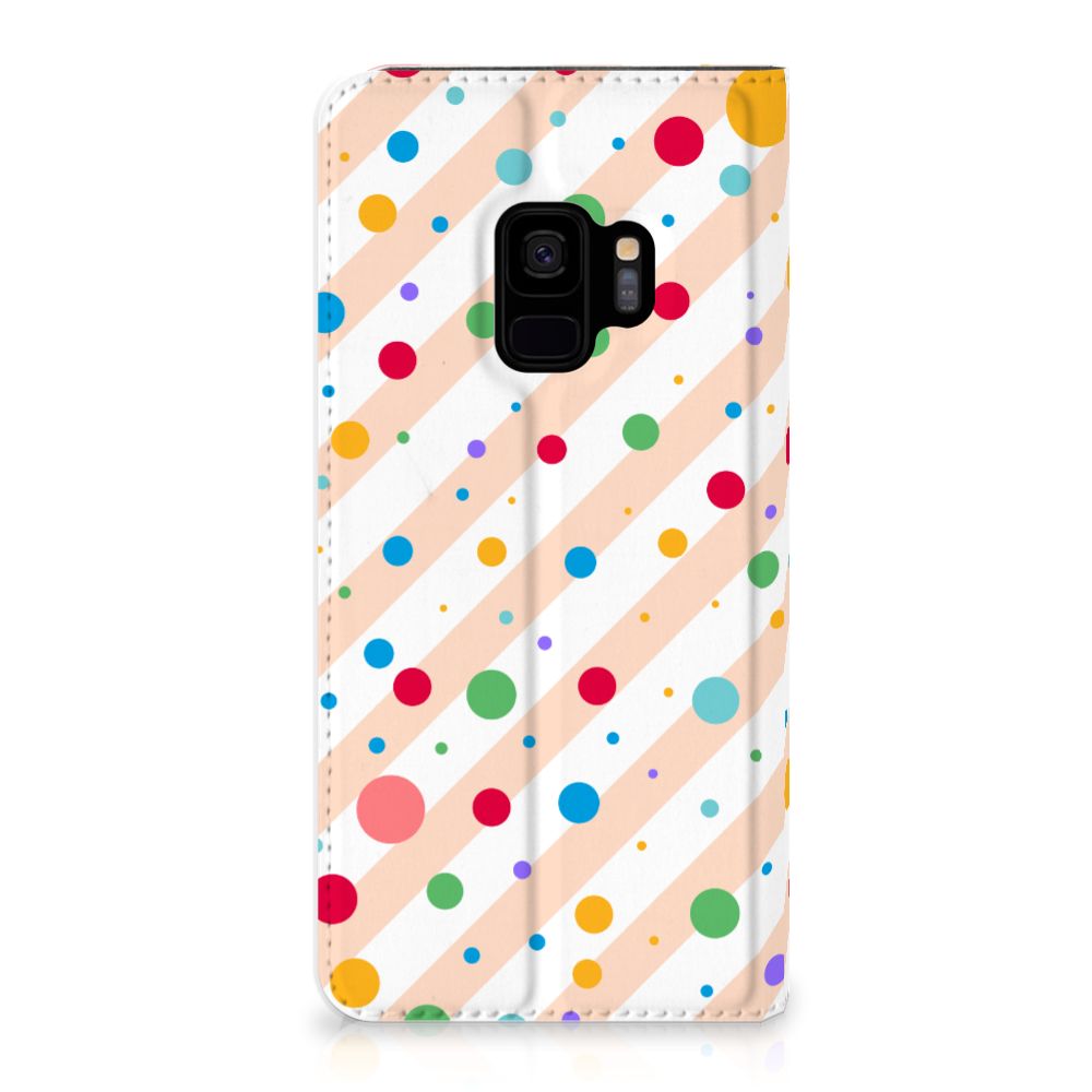 Samsung Galaxy S9 Hoesje met Magneet Dots