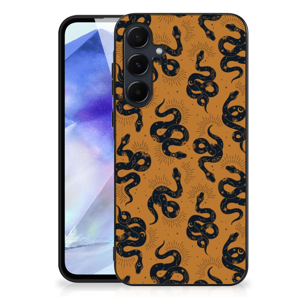 Dierenprint Telefoonhoesje voor Samsung Galaxy A55 Snakes
