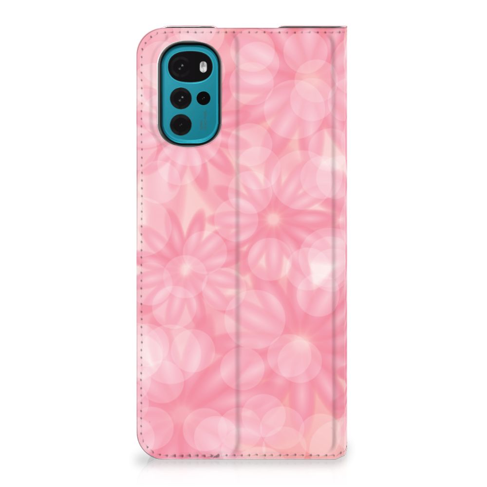 Motorola Moto G22 Smart Cover Spring Flowers - B2C Telecom