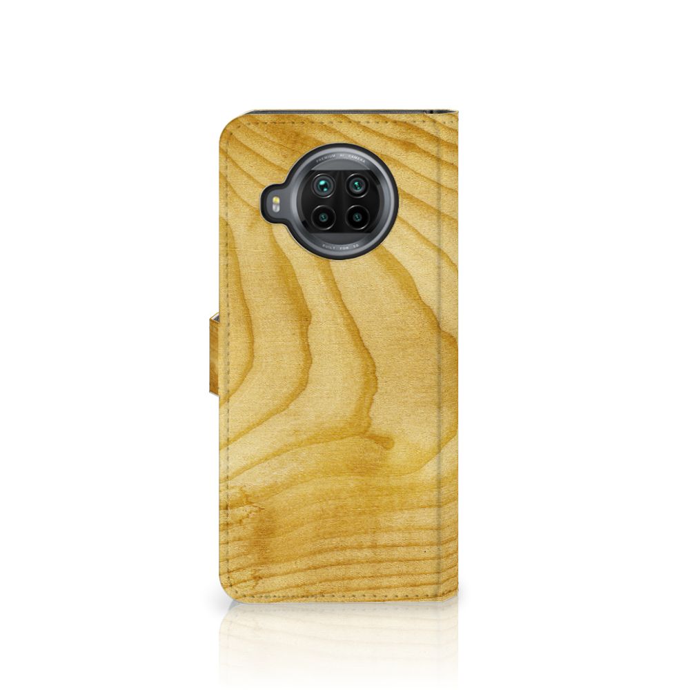 Xiaomi Mi 10T Lite Book Style Case Licht Hout