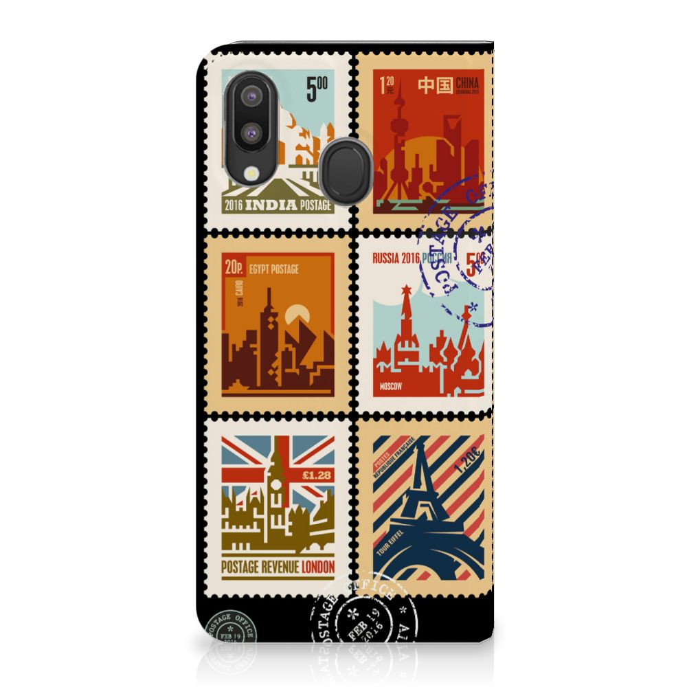 Samsung Galaxy M20 Book Cover Postzegels