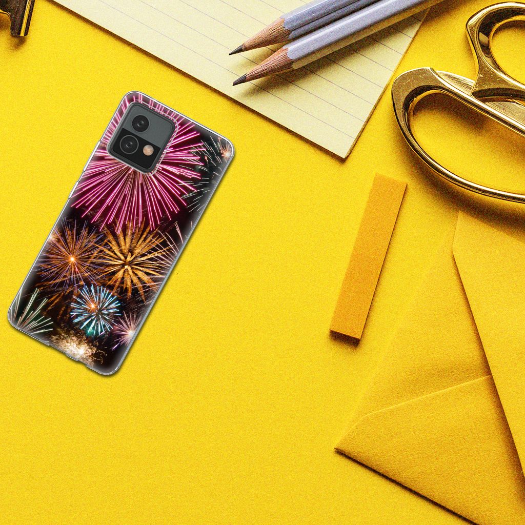 Motorola Moto G72 Silicone Back Cover Vuurwerk B2C Telecom