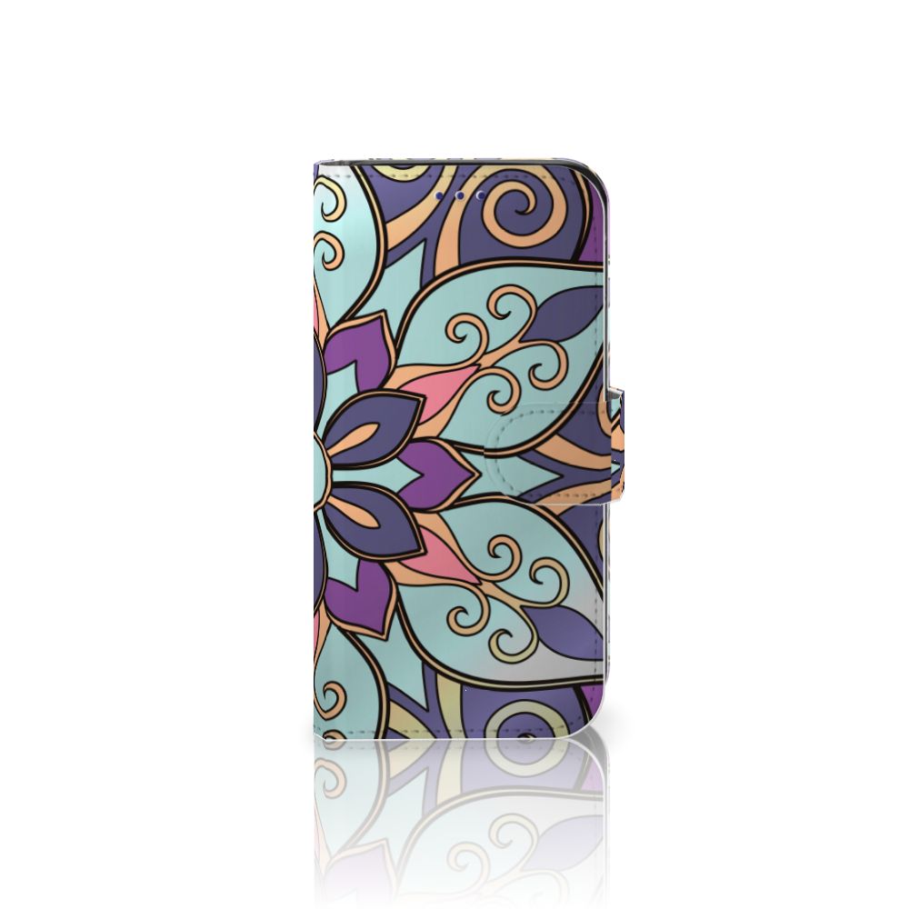 Samsung Galaxy S10e Hoesje Purple Flower