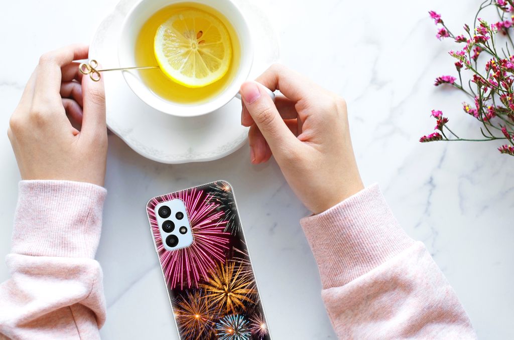 Samsung Galaxy A23 Silicone Back Cover Vuurwerk B2C Telecom