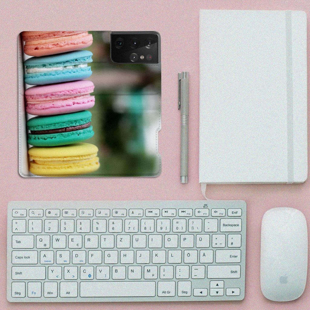 Samsung Galaxy S21 Ultra Flip Style Cover Macarons - B2C Telecom