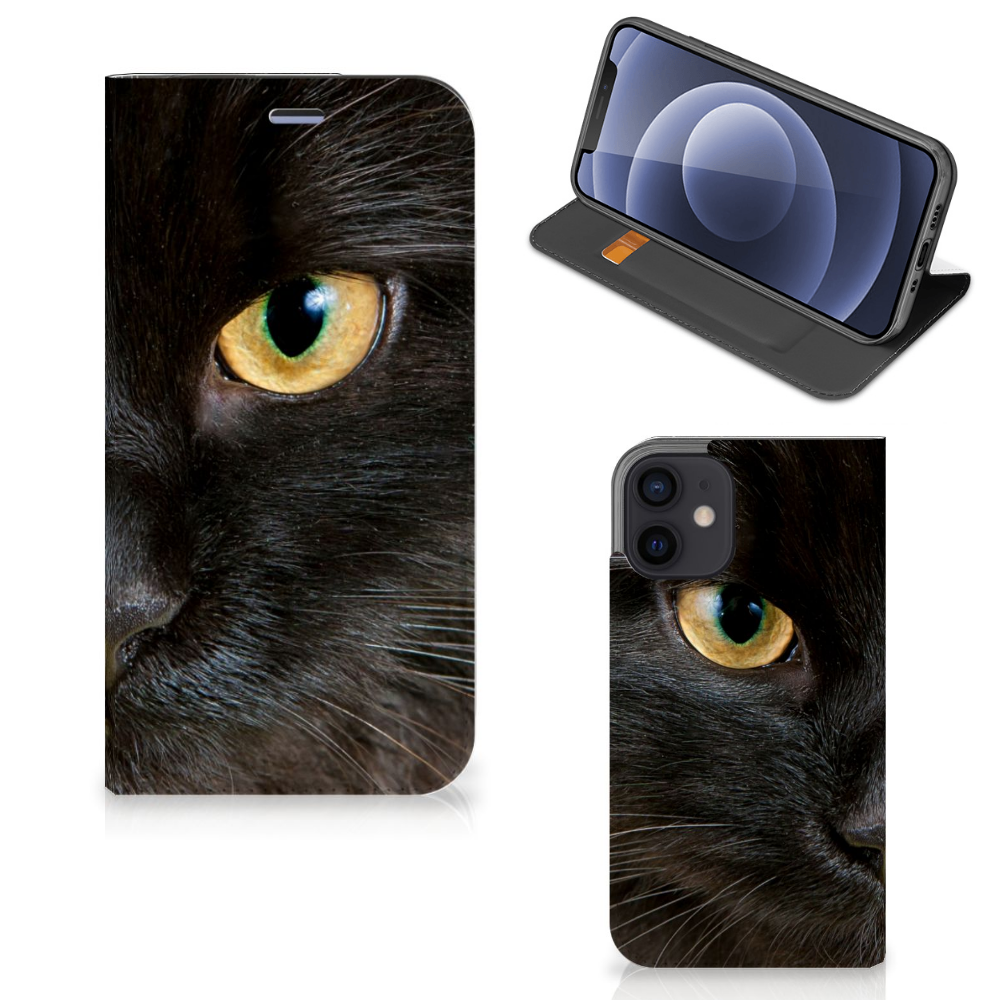 iPhone 12 Mini Hoesje maken Zwarte Kat - B2C Telecom