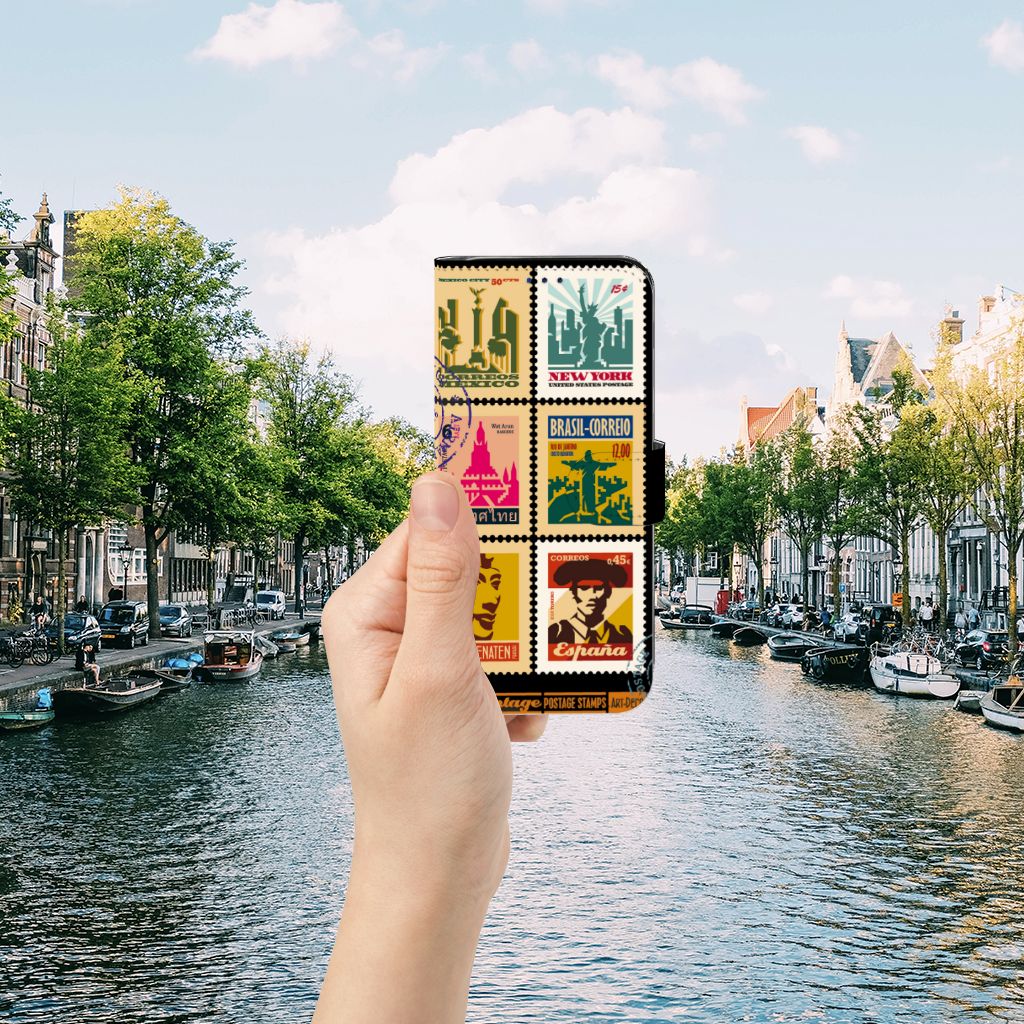 Samsung Galaxy A30 Flip Cover Postzegels
