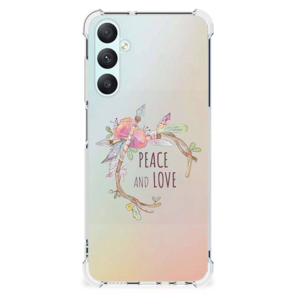 Samsung Galaxy A05s Stevig Bumper Hoesje Boho Text B2C Telecom