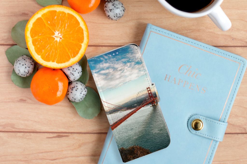 Samsung Galaxy A51 Flip Cover Golden Gate Bridge