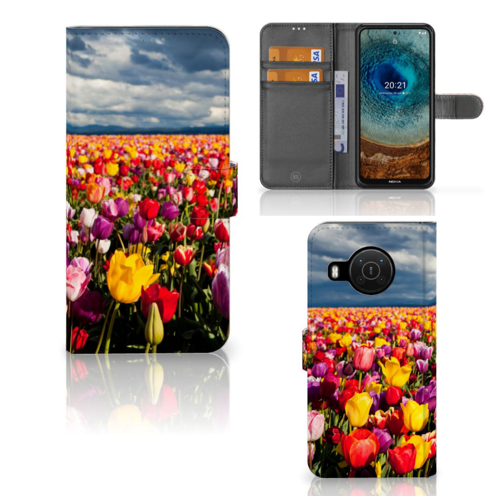 Nokia X10 | Nokia X20 Hoesje Tulpen