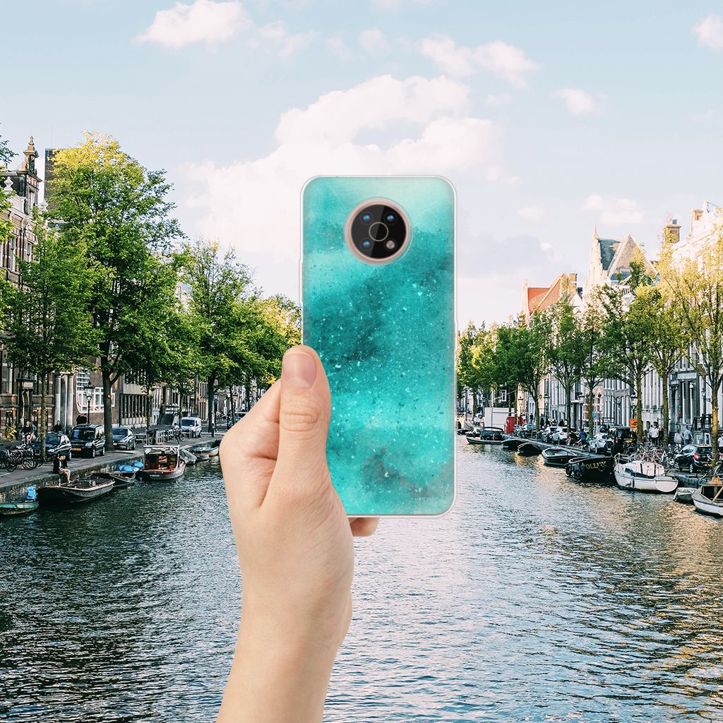 Hoesje maken Nokia G50 Painting Blue B2C Telecom