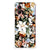 Case voor Motorola Moto G55 Dark Flowers