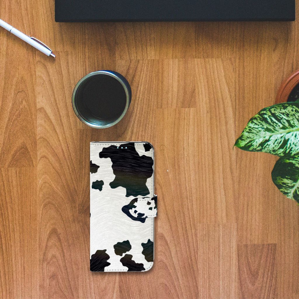 OPPO A76 | A96 Telefoonhoesje met Pasjes Koeienvlekken