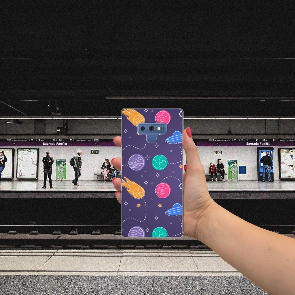Samsung Galaxy Note 9 Silicone Back Cover Space