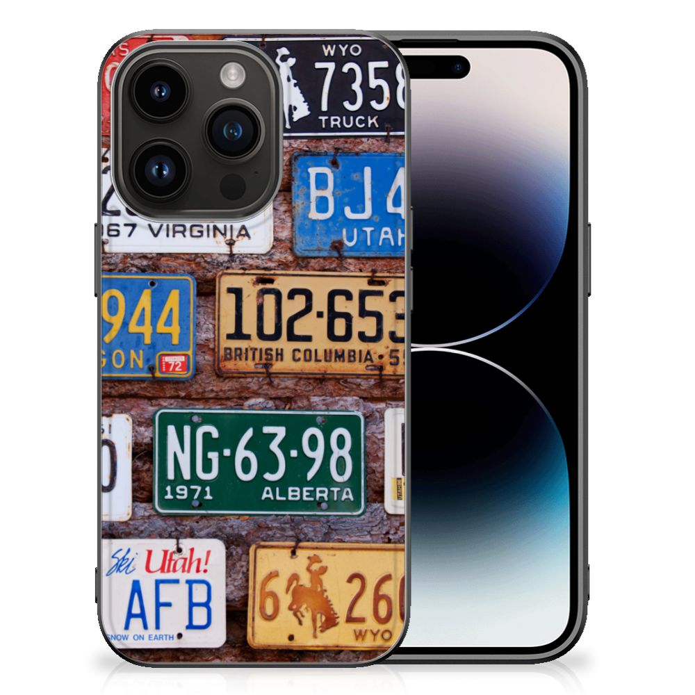 iPhone 15 Pro Silicone Back Case Kentekenplaten B2C Telecom