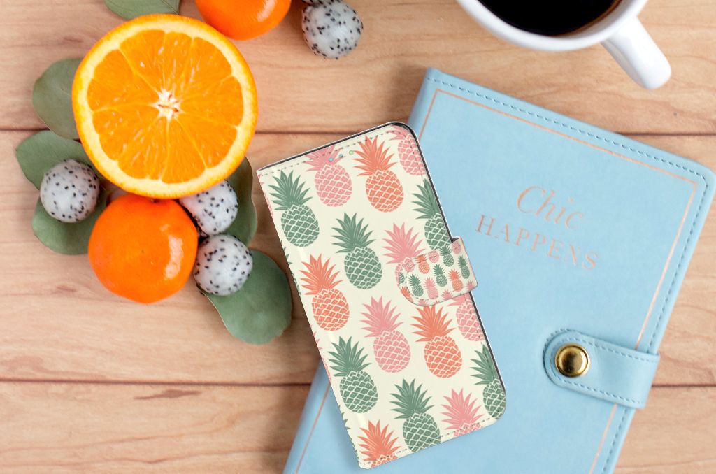 Samsung Galaxy A52 Book Cover Ananas