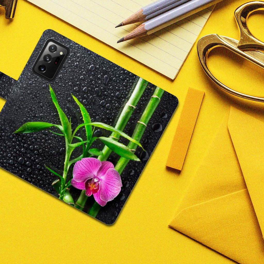 Samsung Galaxy Note20 Ultra Hoesje Orchidee