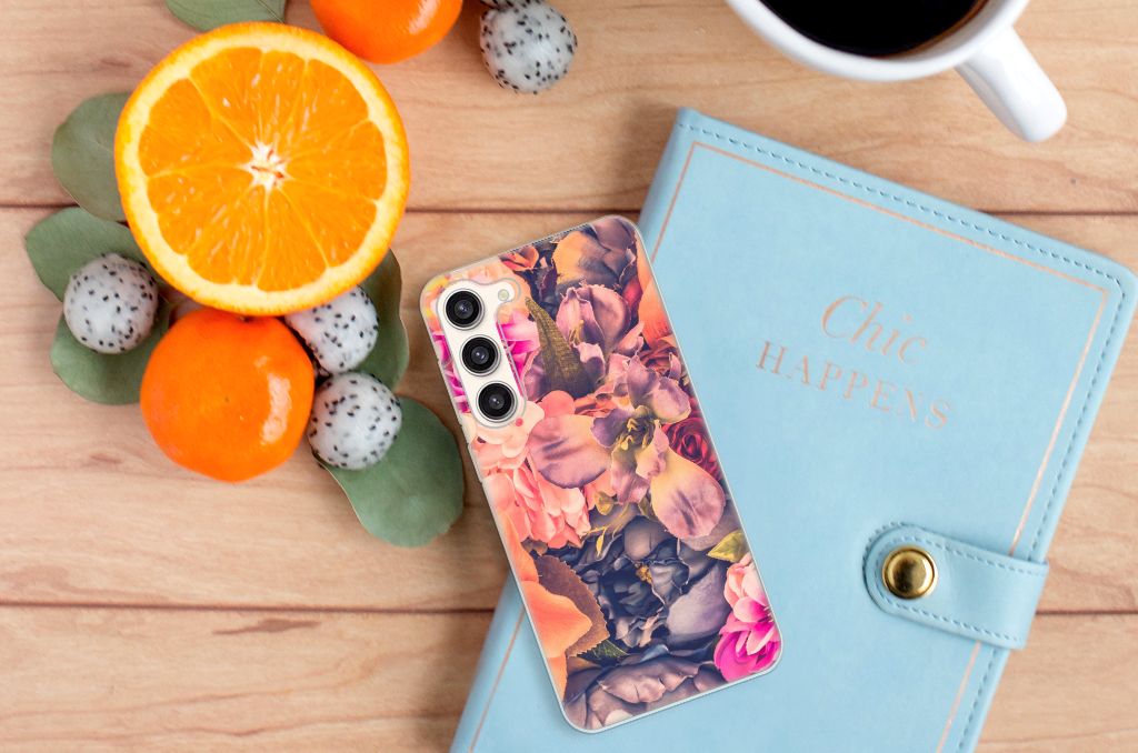 Samsung Galaxy S23 Plus TPU Case Bosje Bloemen B2C Telecom