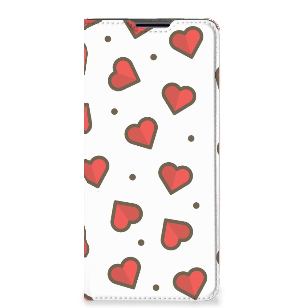 Motorola Edge 30 Pro Hoesje met Magneet Hearts - B2C Telecom
