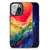 Kleurrijke Telefoonhoesje iPhone 13 Pro Watercolor Dark B2C Telecom