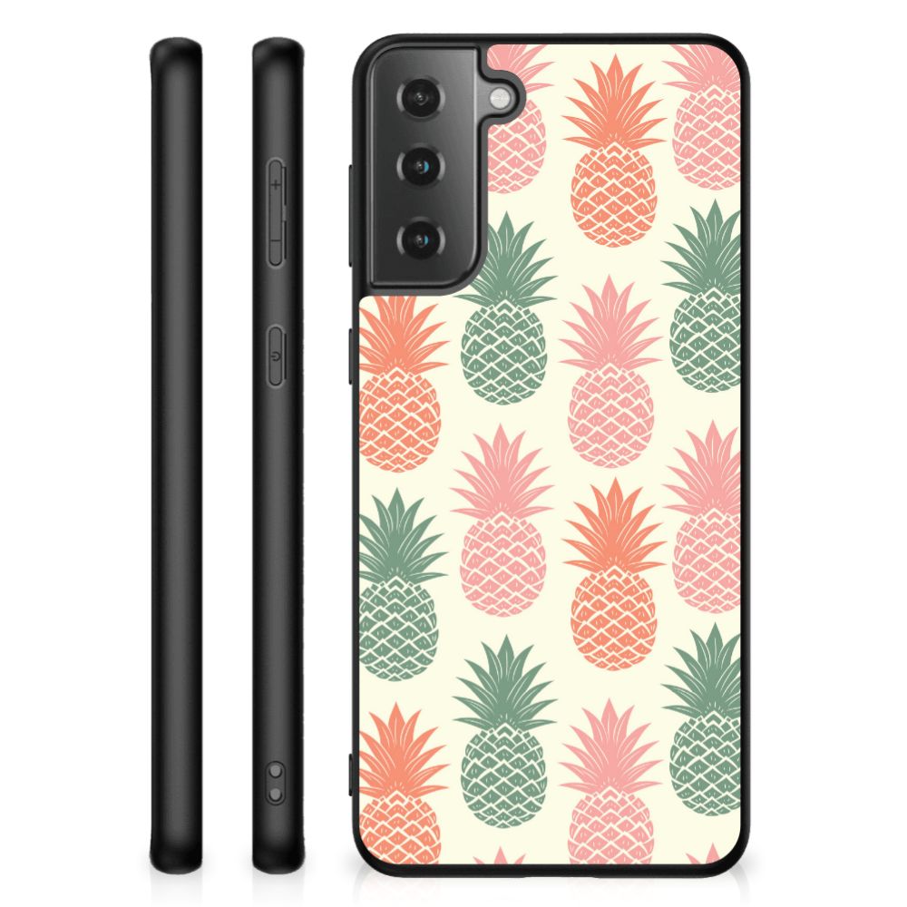 Samsung Galaxy S21 Plus Back Cover Hoesje Ananas B2C Telecom