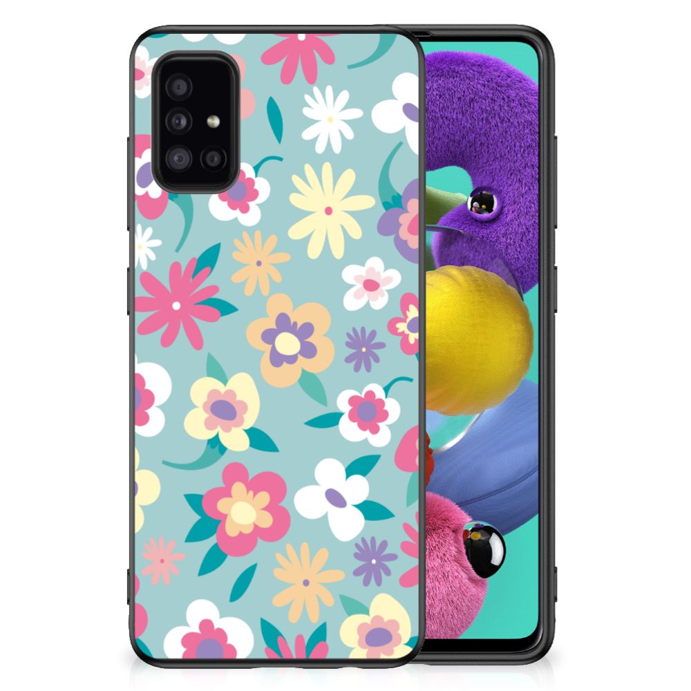 Samsung Galaxy A51 Skin Case Flower Power