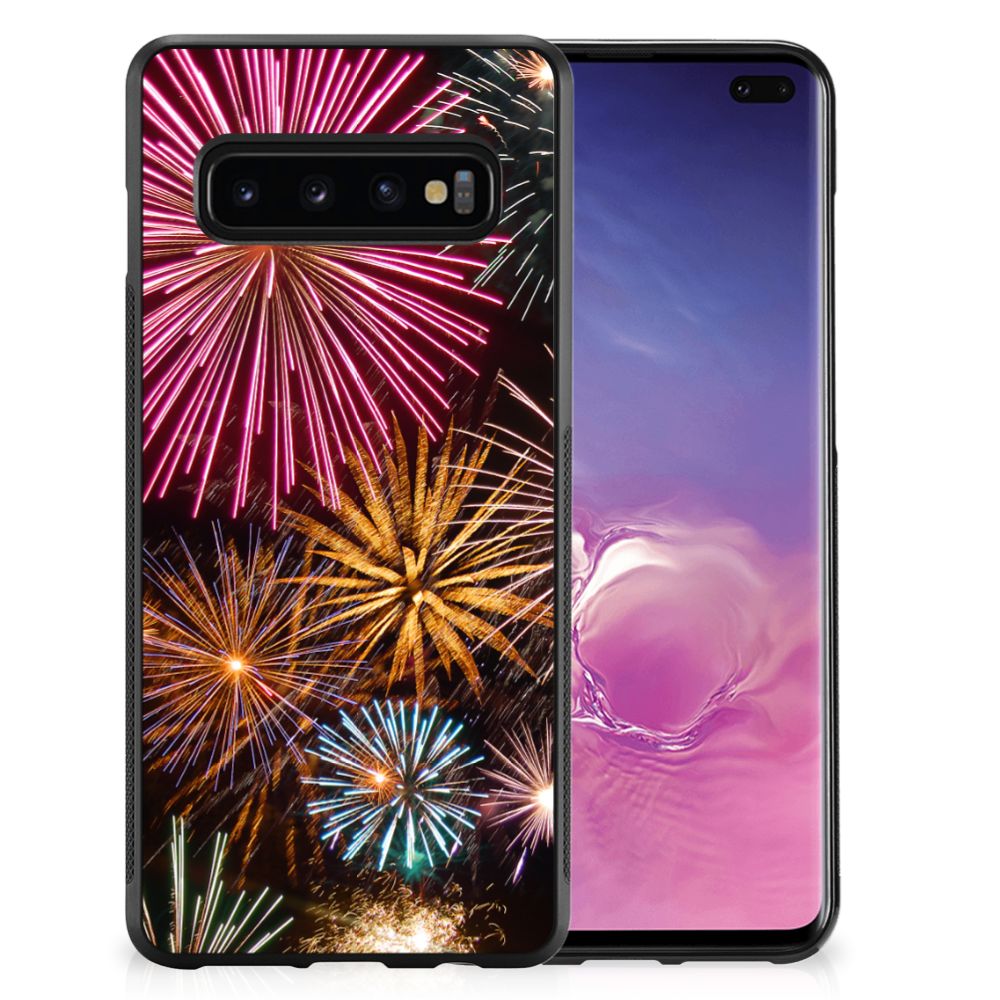 Samsung Galaxy S10+ TPU Bumper Case Vuurwerk