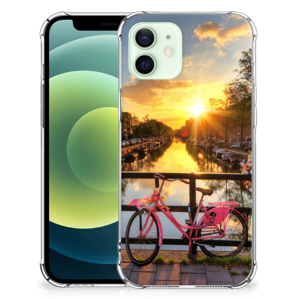 iPhone 12 Mini Telefoonhoesje met valbescherming Amsterdamse Grachten B2C Telecom