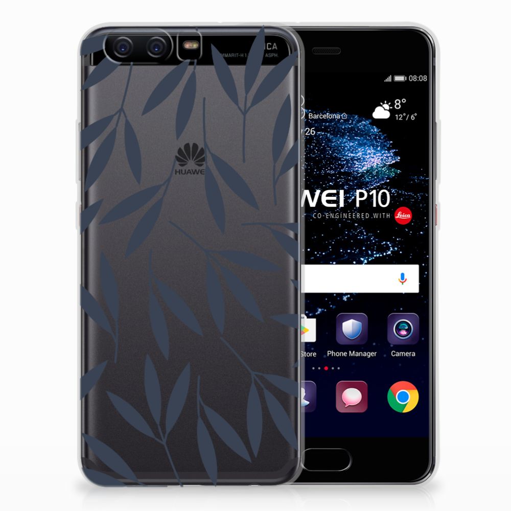 Huawei P10 TPU Case Leaves Blue