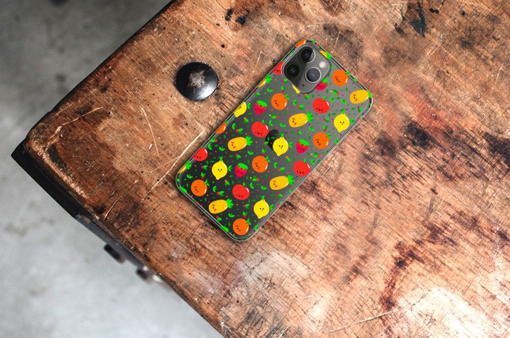 Apple iPhone 11 Pro Siliconen Case Fruits