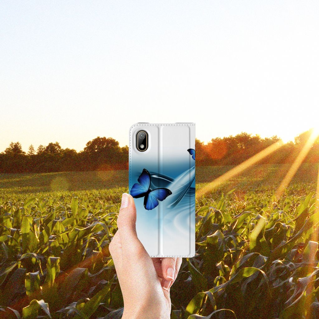 Huawei Y5 (2019) Hoesje maken Vlinders - B2C Telecom