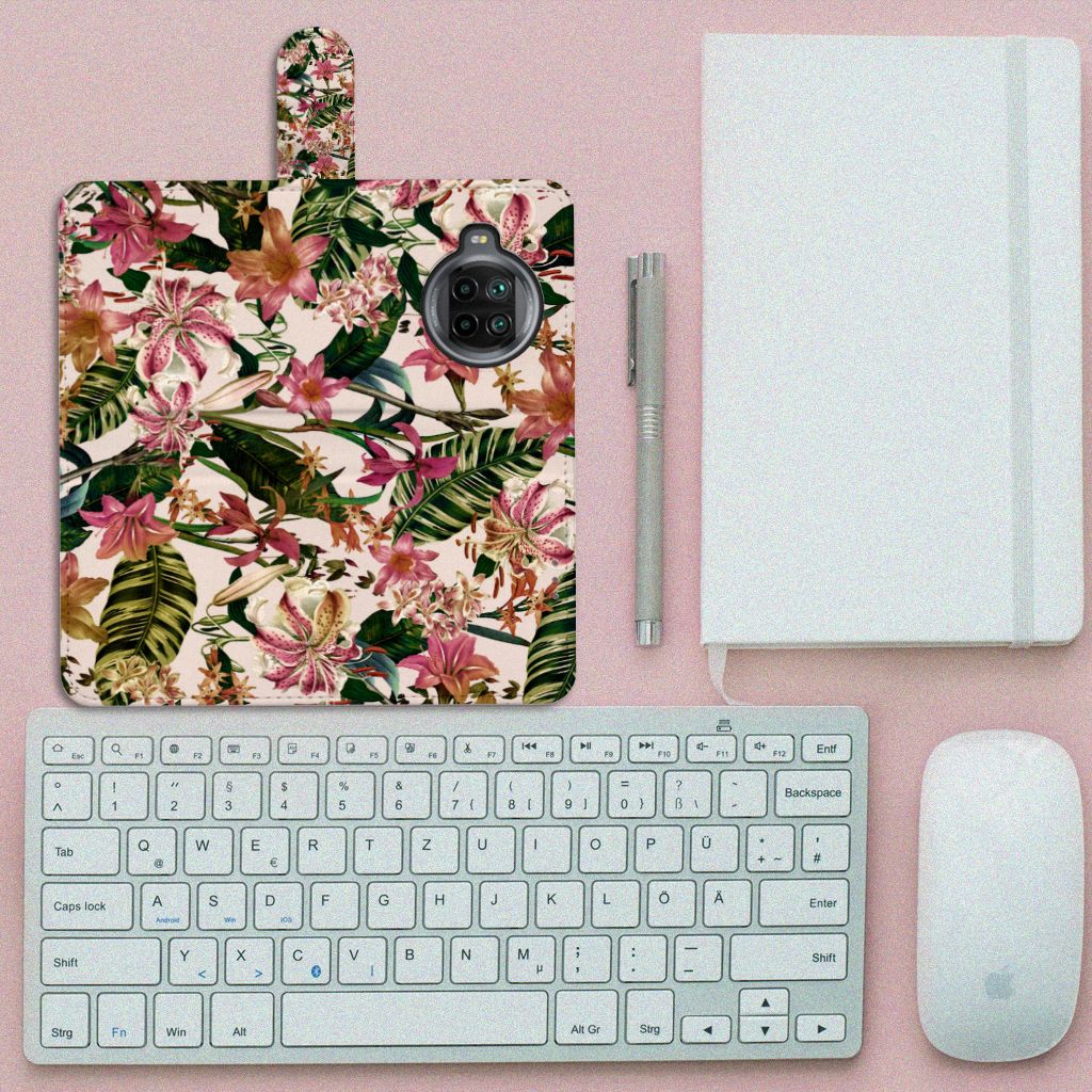 Xiaomi Mi 10T Lite Hoesje Flowers