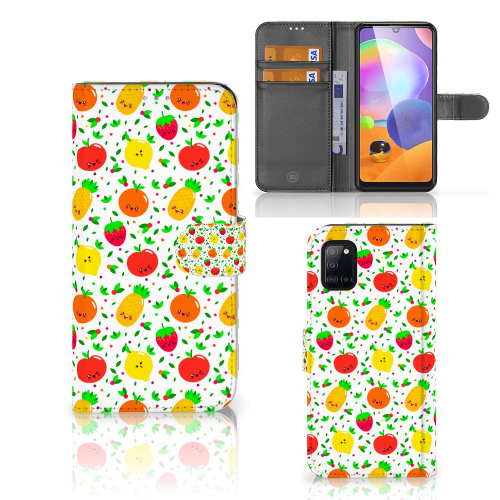 Samsung Galaxy A31 Book Cover Fruits