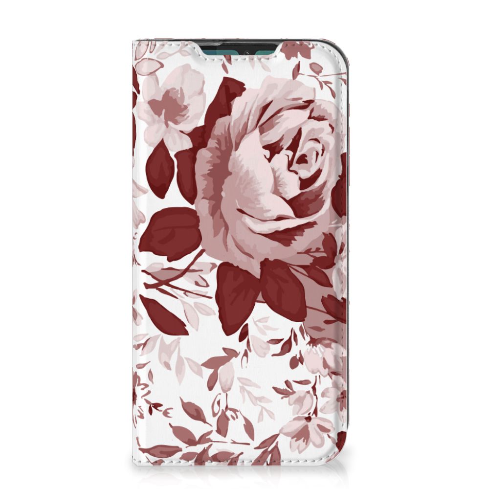 Bookcase Motorola G8 Plus Watercolor Flowers - B2C Telecom