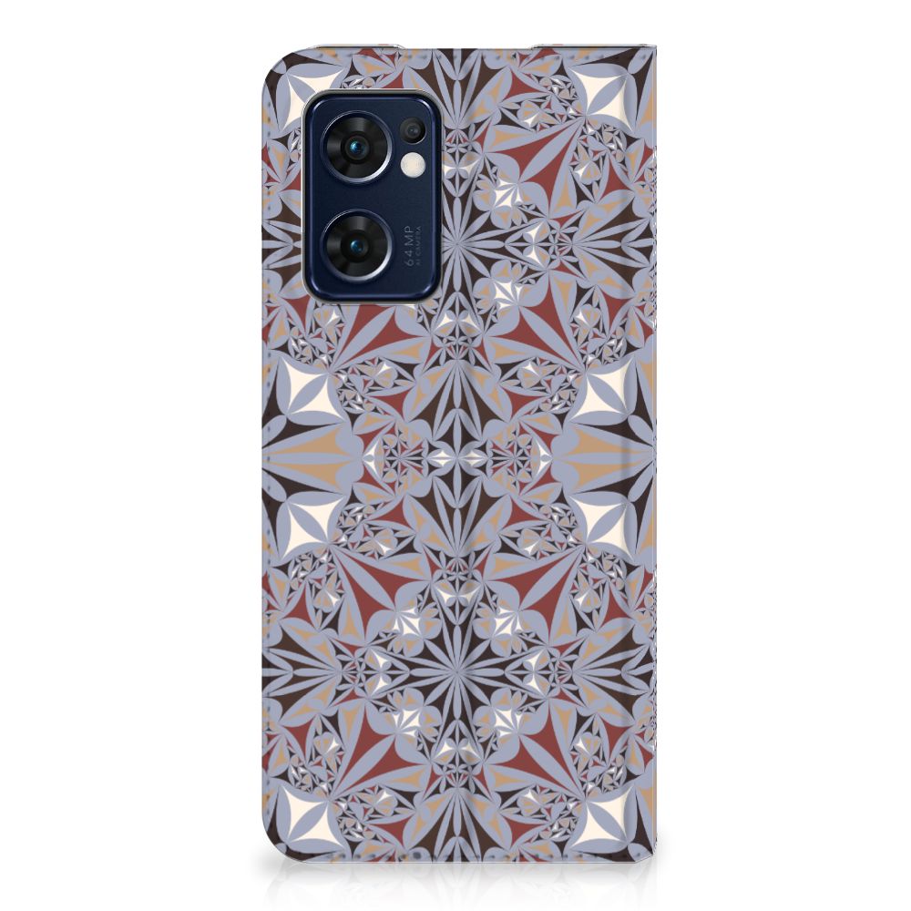 OPPO Find X5 Lite | Reno7 5G Standcase Flower Tiles - B2C Telecom