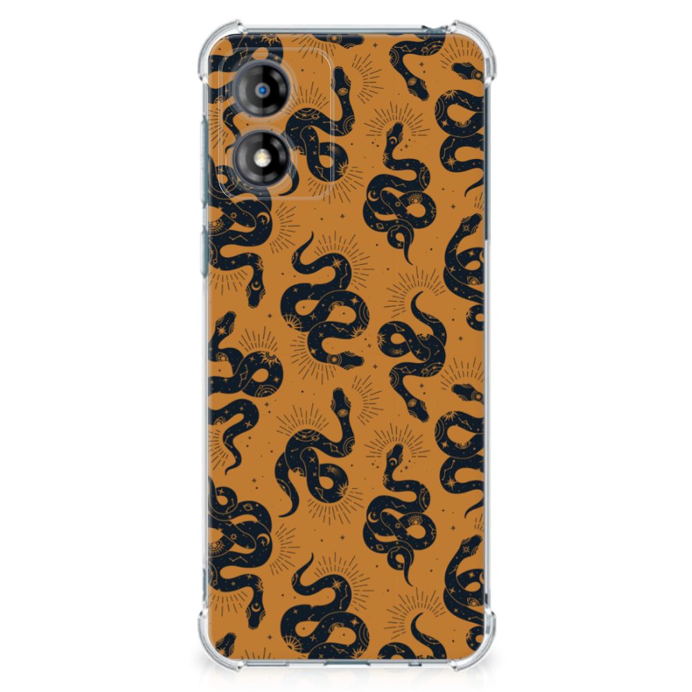 Case Anti-shock voor Motorola Moto E13 Snakes B2C Telecom