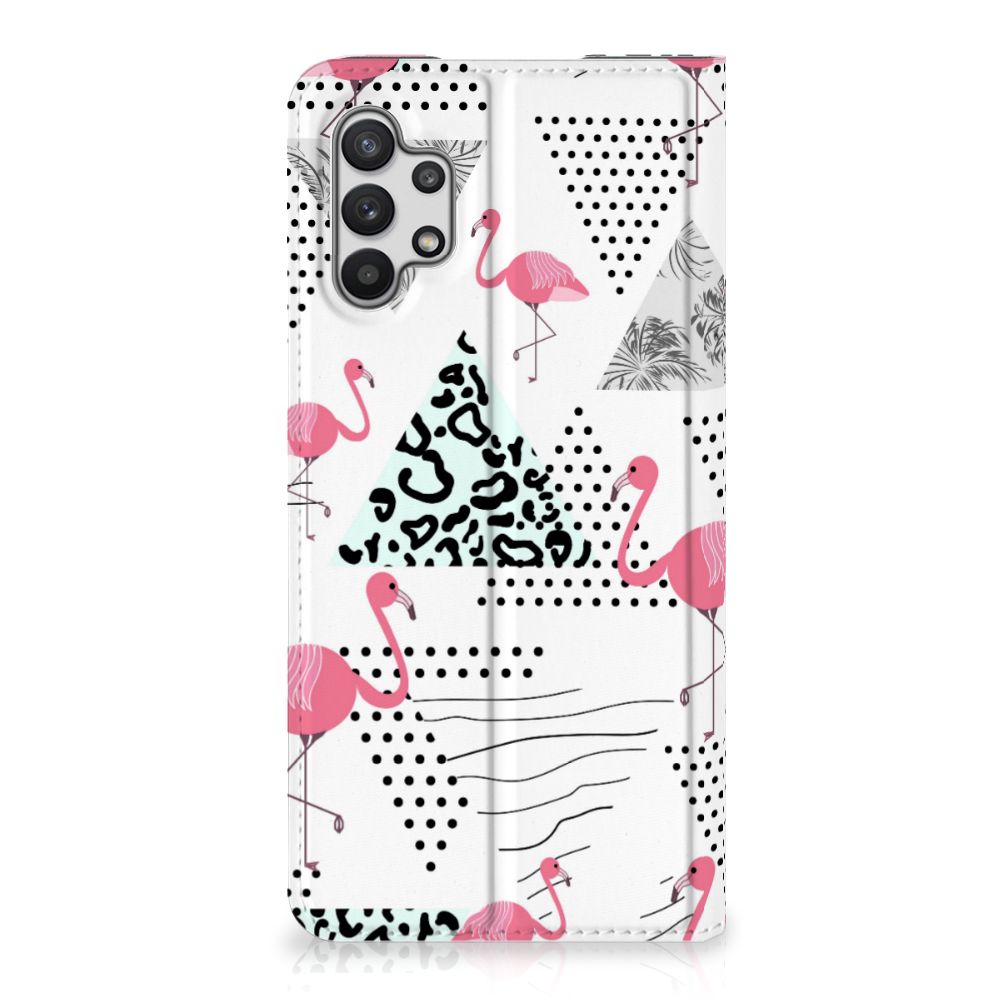 Samsung Galaxy A32 5G Hoesje maken Flamingo Triangle - B2C Telecom