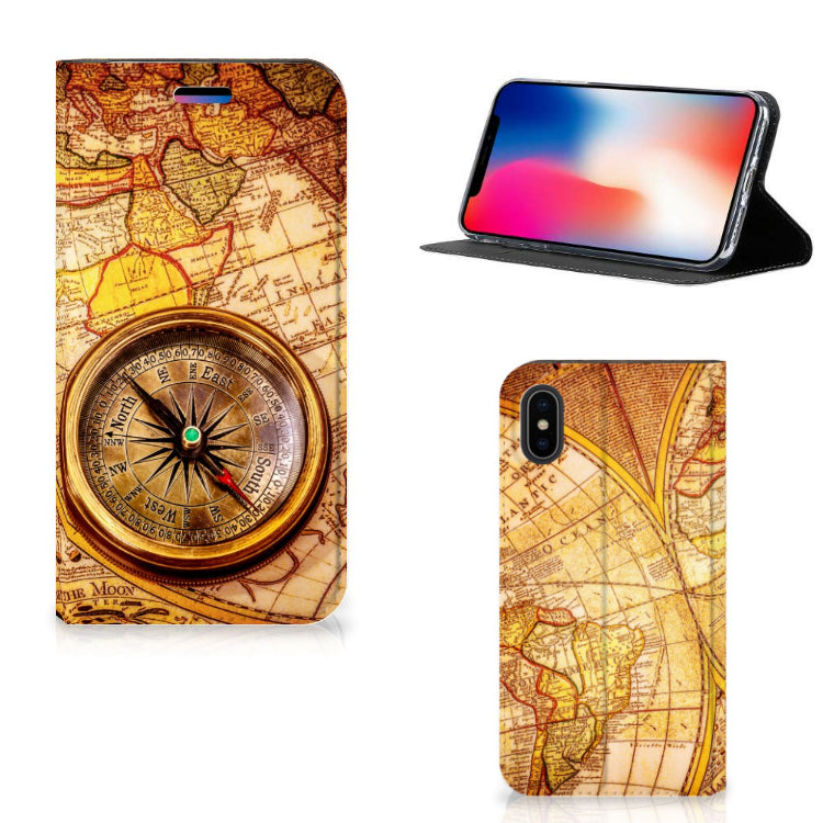 Apple iPhone X | Xs Book Cover Kompas