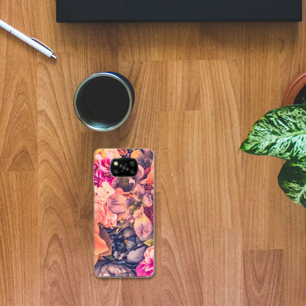 Xiaomi Poco X3 | Poco X3 Pro TPU Case Bosje Bloemen