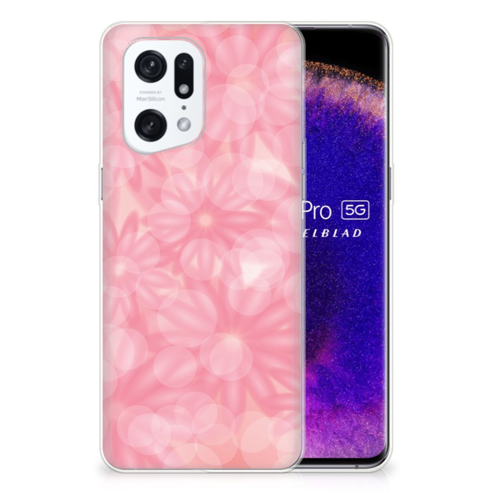 OPPO Find X5 Pro TPU Case Spring Flowers