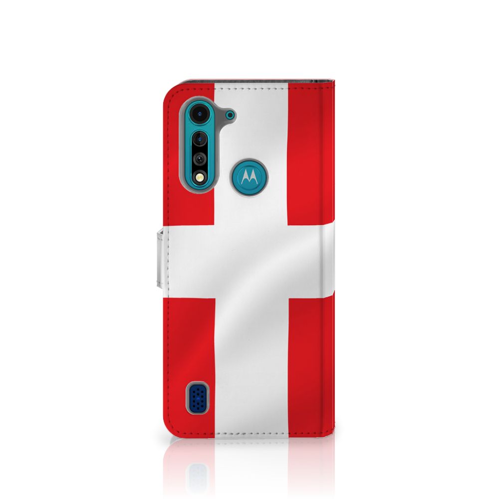 Motorola G8 Power Lite Bookstyle Case Denemarken