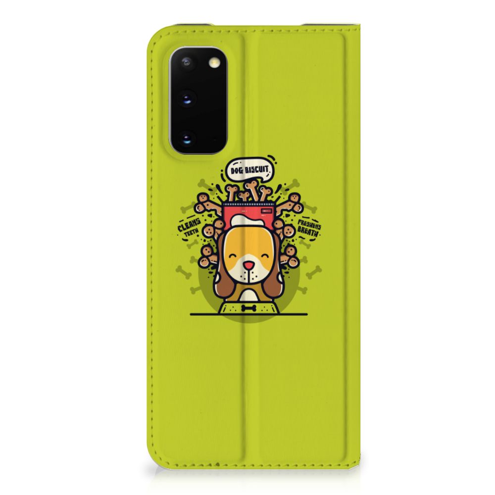 Samsung Galaxy S20 Magnet Case Doggy Biscuit