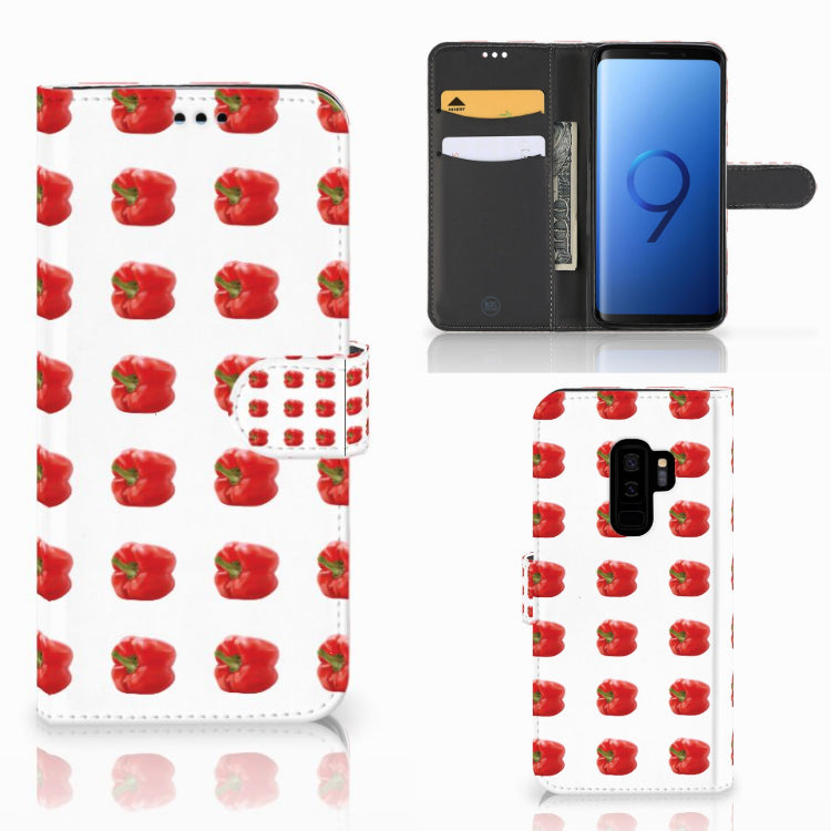 Samsung Galaxy S9 Plus Book Cover Paprika Red