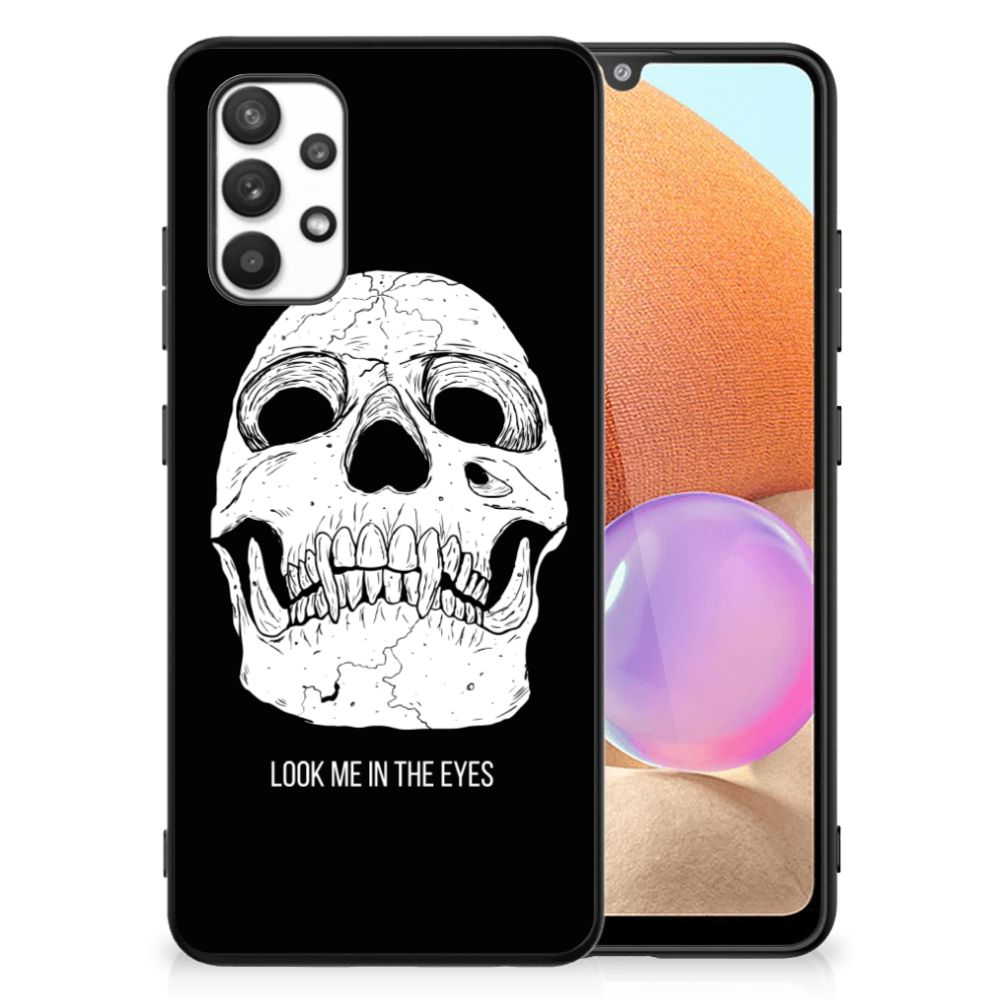 Telefoonhoesje Samsung Galaxy A32 4G | A32 5G Enterprise Editie Skull Eyes