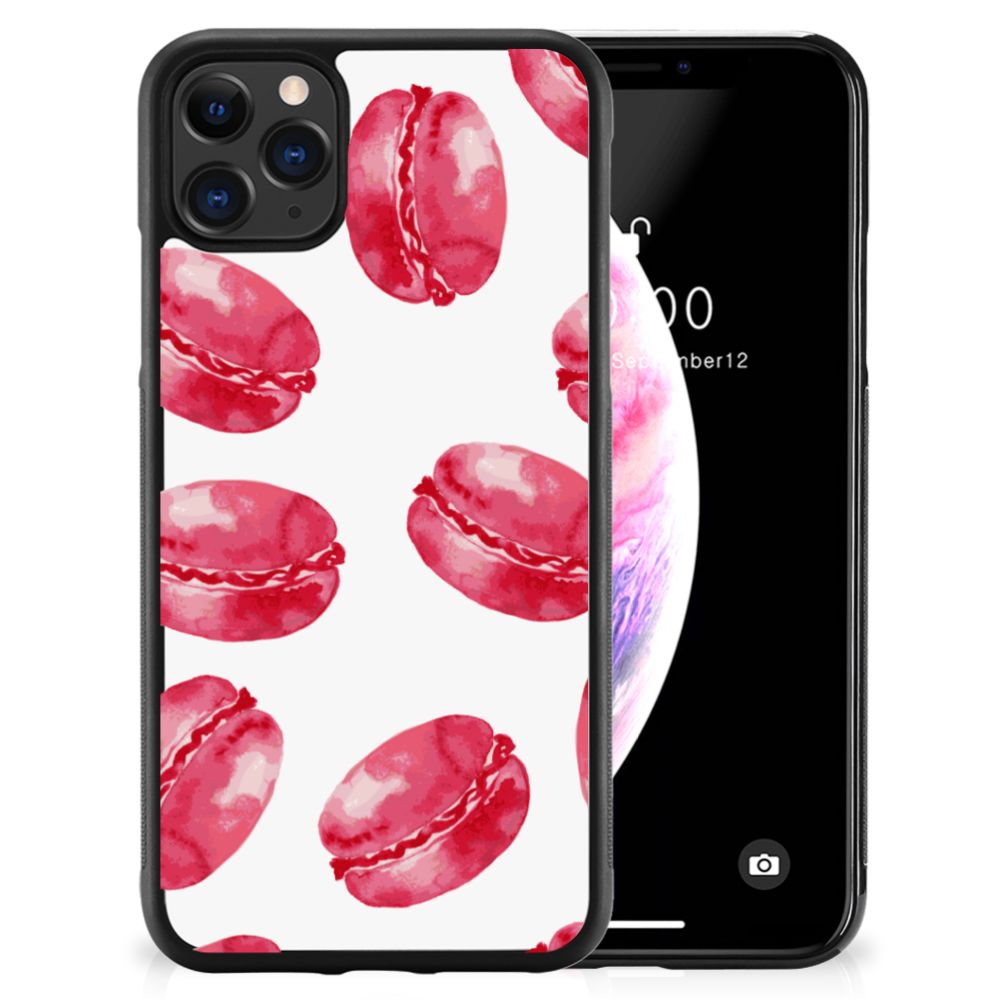 Apple iPhone 11 Pro Max Silicone Case Pink Macarons B2C Telecom