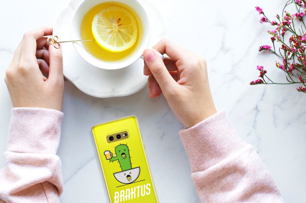 Samsung Galaxy S10e Telefoonhoesje met Naam Braktus