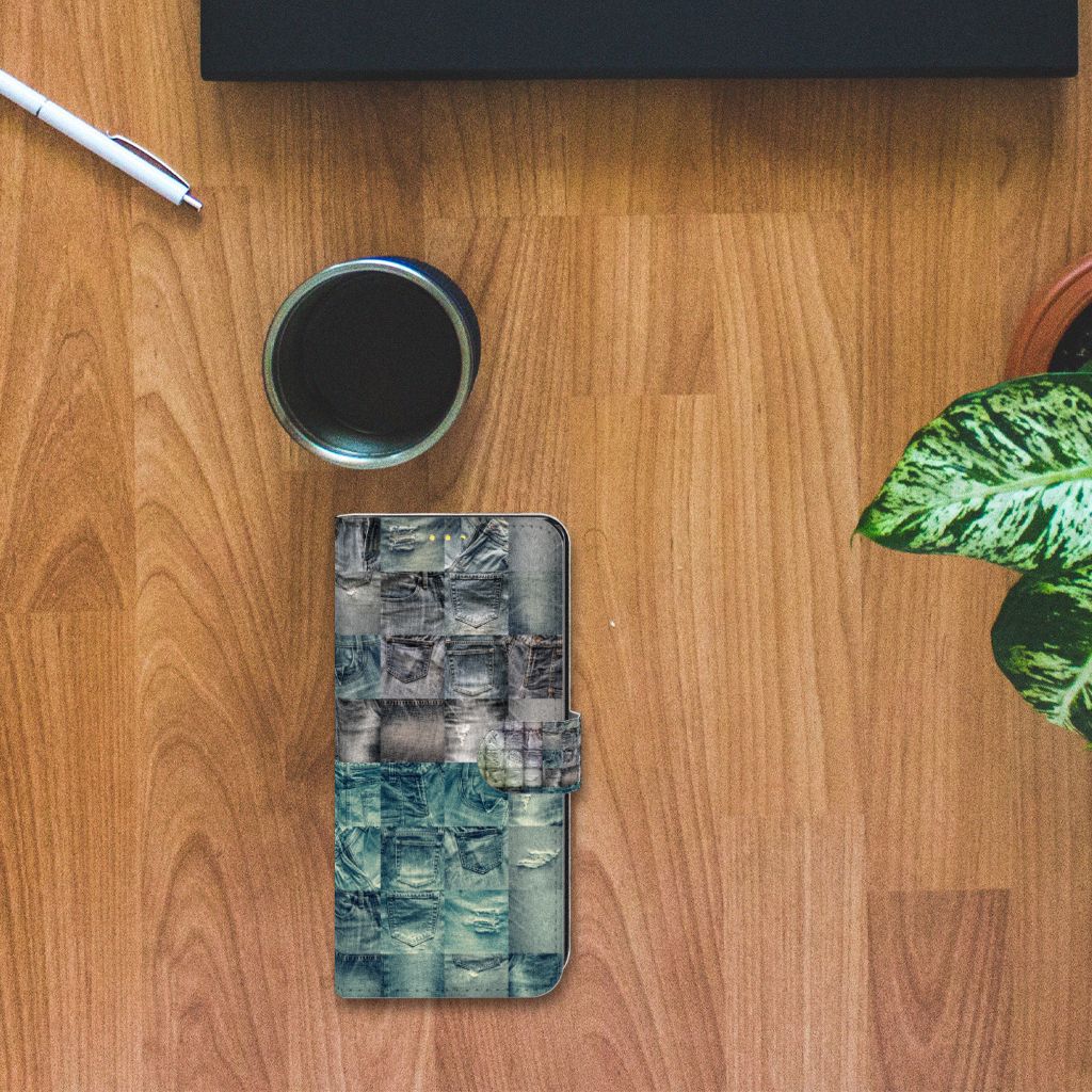 Wallet Case met Pasjes Xiaomi Poco X3 | Poco X3 Pro Spijkerbroeken