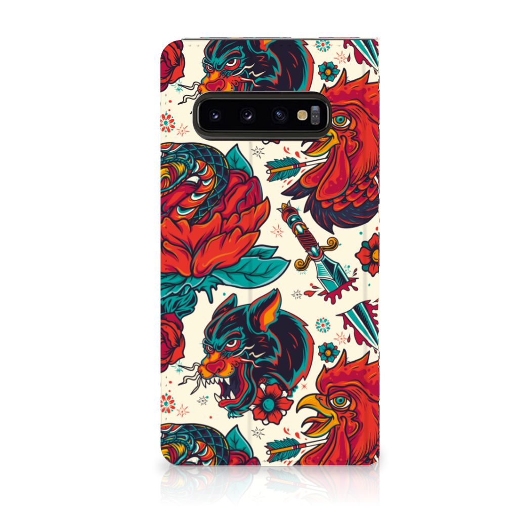 Stand Case voor Samsung Galaxy S10 Old Skool - B2C Telecom