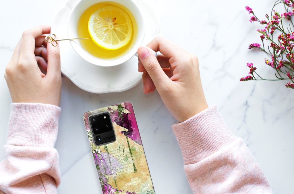 Hoesje maken Samsung Galaxy S20 Ultra Letter Painting B2C Telecom