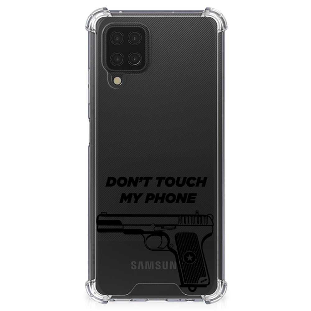 Samsung Galaxy A12 Anti Shock Case Pistol DTMP